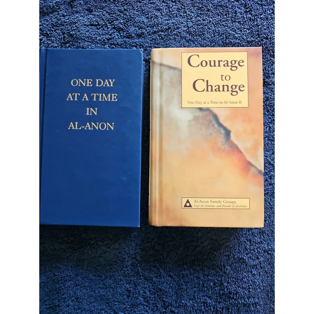 Al-Anon Daily Readers Lot One Day at a Time & Courage to Change Recovery Books